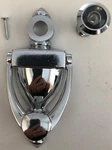 Taymor 37-B4806N Door Knocker And 180 Degree Viewer, 5 1/2" (nickel). Fixed Price $6.00.