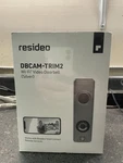 New Resideo Honeywell Dbcam- TRIM2 Video Doorbell Wi-fi (silver) Free Shipping. Fixed Price $99.98.