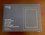 Ring Solar Panel For Video Doorbells Black Weather Resistant Adjustable Mount. Fixed Price $24.99.