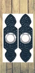 Heath Zenith SL-729-00 Black Plastic Wired Pushbutton Doorbell 3.625 HX1 In.. Fixed Price $12.77.