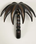 Palm Tree Door Knocker By Michael Healy - Bronze Finish. Fixed Price $67.50.