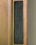 Signature Hardware Hand Forged Iron Push Plate 12" X 2-5/8" Set Of. Fixed Price $39.95.