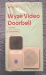 Wyze Motion Video Doorbell Chime IP65 Weatherproof Night Vision. 30' Cable Incld. Fixed Price $25.99.
