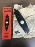 Vintage Nutone PB-16 Push Button Doorbell Amherst Antique Wrought Finish Nos. Fixed Price $19.48.