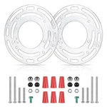 Teemyaa 2 Pack Light Fixture Mounting Brackets, Ceiling Plate,.... Fixed Price $8.80.
