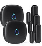 Door Chime Wireless Open Contact Sensor Alarm, 3 Transmitters + 2 Receivers. Fixed Price $27.95.