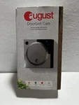 August Doorbell Cam Silver AUG-AB01-M01-S01. Fixed Price $44.99.