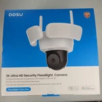 Aosu Floodlight Camera Pro 360 Motion-sensing Wi-fi 3K Security Night Vision. Fixed Price $73.08.