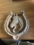 Cast Iron Rustic Horse Door Knocker Vintage Western Cowboy Entryway Home Decor. Fixed Price $27.96.