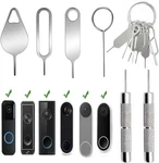 8 Pcs Security Pin Key Release Removal Tool Compatible With Arlo Video Doorbell,. Fixed Price $16.93.