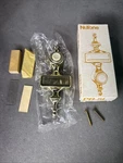 Vintage Nutone PB-5L Pushbutton Lighted Door Bell Gold Finish Nos. Fixed Price $25.49.