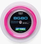 Yonex BG80 Badminton String. 656FT / 200M Reel 068MM. Neon Pink. Brand New. Fixed Price $154.90.