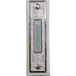 Heath Zenith Wired Silver Plastic Led Lighted Doorbell Push-button 18000094. Fixed Price $12.07.