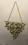 Ancient Graffiti Door Chime 16 Shimmering Bells Butterflies Handmade India. Fixed Price $34.49.