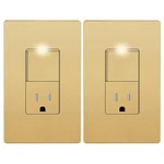 Lider Matte Finish Lighted Combination Decorator Switch And Tamper-resistant Rec. Fixed Price $57.18.