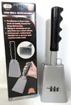 New Iit 10" Loud Party, Sports Handle Black Gray Metal. Fixed Price $11.99.