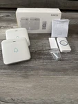 Wireless Doorbell Chime Kit White Avantek D-3W Working Condition. Fixed Price $19.99.