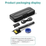 Type-c Wireless Soldering Iron Kit Portable Rechargeable. Fixed Price $14.99.