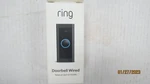 Ring Doorbell Wired 23-009405-01 Black. Fixed Price $30.00.