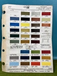 1973 Buick Skylark Riviera Centurion Sabre Opel Gt Paint Chips Ditzler Ppg. Fixed Price $24.00.