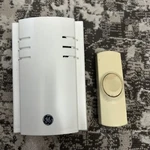 Ge Wireless Door Chime, Battery Operated 2-MELODY With 1-PUSH Button. Fixed Price $9.99.