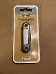 Hampton Bay Wired Led Illuminated Push Button Doorbell Black Finish Brand New. Fixed Price $8.49.