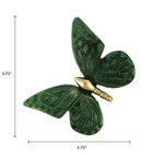 New Michael Healy Butterfly Doorbell Ringer Green Patina Finish. Fixed Price $35.00.