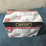 Defiant Led Motion Sensor Hardwired Outdoor Security Light 1600 Lm White. Fixed Price $9.99.