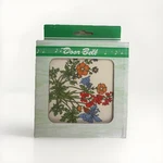 Vintage Musical Doorbell Battery Operated Floral Ceramic Tile Design Taiwan Nos. Fixed Price $19.99.