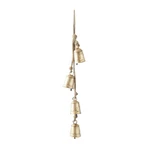 79 Metal Tibetan Inspired Cascading Decorative Cow Bells With 4 On.... Fixed Price $24.15.
