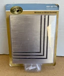 Hampton Bay Wireless Wired Door Bell, Brushed Nickel 1001 407 776 New. Fixed Price $12.00.