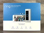 Ring Video Doorbell Pro 1080P - Satin Nickel Hardwired. Fixed Price $69.99.