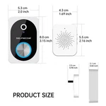 Smart Wi-fi Video Doorbell 480P Hd Pir Motion + Wireless Chime Cloud Save. Fixed Price $22.99.