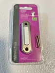 Lighted / Led Wired Doorbell Button Nickel Finish Style Selections 2369363. Fixed Price $13.97.