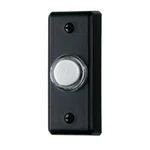Nutone PB69LBL Wired Lighted Rectangular Black Pushbutton Doorbell. Fixed Price $11.95.
