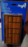 Angelo 76001 Door Bell Chime 2 Note Front Back - Walnut Grain Nib. Fixed Price $31.99.