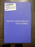 Bextgoo Wireless Video Doorbell EN-V2, Motion Detection, Night Vision, 170 View. Fixed Price $57.00.