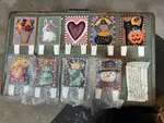 *unused* Lillian Vernon All Seasons Cast Iron Door Knocker Inserts Hand Painted. Fixed Price $89.99.