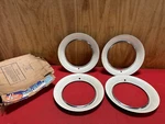 Nos 15" Lyon Deluxe Whitewalls 30'S 40'S 50 Buick Chrylser Mercury Kaiser Olds. Fixed Price $500.00.