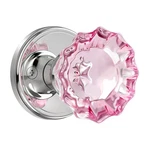 Shiny Handles Pink Glass Door Knobs Interior, Vintage Passage Crystal. Fixed Price $69.68.
