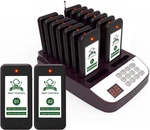 Restaurant SYSTEM,16 Pagers,wireless Calling Red Lights. Fixed Price $118.50.