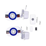 Milton Bells Warehouse Door With 2 Chimes, Wireless. Fixed Price $275.68.