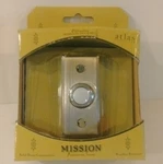 Atlas Homewares DB644 Nickel Mission 3" Lighted Button Doorbell. Fixed Price $55.00.