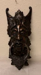 Gothic Cast Iron Door Knocker. Fixed Price $100.00.