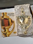 Baldwin Polished Brass Door Knocker 0100-030. Fixed Price $24.99.