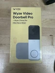 (new) Wyze Video Doorbell Pro + Chime Wired Wire-free Camera. Fixed Price $72.59.