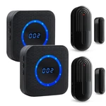 Door Chime Wireless Sensor For Business Home Office 2 & Receiver. Fixed Price $29.40.
