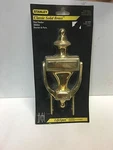 Stanley Classic Solid Brass Door Knocker C2-3101-605 Bright Polished Finish. Fixed Price $20.00.