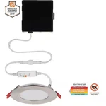 Commercial Electric Ultra Slim 4 In. Canless Recessed Led Kit - Brushed Nickel. Fixed Price $15.05.