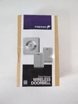 Fosmon Wavelink Wireless Door Chime With 1 Receiver + 2 Sensors - White. Fixed Price $15.18.
